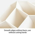thumbnail image 4 of pdqouc Back To School Supplies office Supplies for Desk 9 Slots 360 Rotating Desk Organizers Desktop Storage Stationery Supplies Organizer Cute Pencil Cup Pot for office School Home, 4 of 8