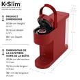 thumbnail image 2 of Keurig K-Slim Single Serve K-Cup Pod Coffee Maker, 2 of 11