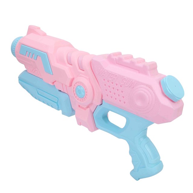 Pistola de agua ANGGREK Super Squirt de alta presión para piscina de playa color rosa