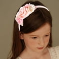 thumbnail image 5 of 2pcs Baby Girl Floral HairBand Headbands Non woven fabric Flower Crown for Girl and Women - Style:Style 2;, 5 of 5