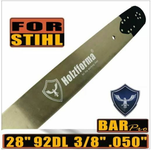 Sword suitable for Makita UC3520A 30 cm 3/8" 45 TG 1,3 mm Guide Rail Bar 