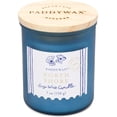 thumbnail image 1 of Paddywax Candles Scented Luxury Artisan Sea Glass Style Coastal Jar Candle with Lid, 7-Ounce, North Shore, 1 of 3