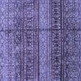 thumbnail image 1 of Ahgly Company Indoor Square Abstract Blue Modern Area Rugs, 4' Square, 1 of 4