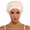 A-Beige76, variant on Yuanlong Womens Hat Shower cap Satin Sleep Hat Solid Color Elegant Daily Comfy Household Wear Spa Night Rest Headwear