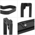 thumbnail image 3 of 1/4'' Quick Release L Plate, Aluminium Alloy Tripod Ballhead Fixing Support for Canon EOS-RP Camera(Black), 3 of 5