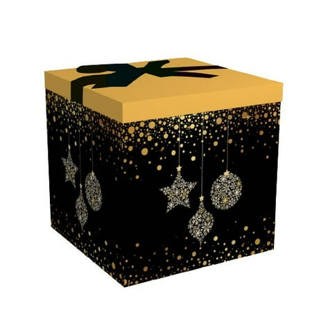 Gift Box for Christmas Holiday 12 x 12 x 12" Easy to ...