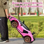 Olakids 12 V Licensed Lamborghini Sian Powered Ride-On Toy with Remote Control and MP3 Player