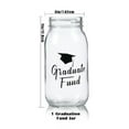 thumbnail image 6 of ZenCart 2025 Graduation Jar Decoration Glass Mason Jar with Grad Hat Topper Class of 2025 Graduation Gifts for Boys Girls, 6 of 8