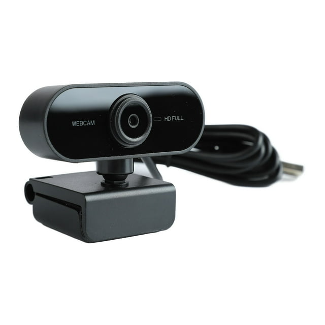 Caméra Web 1080P, Appels HD Mise au Point Automatique Faible Distorsion Caméra Web pour Ordinateur avec Microphone Intégré Base USB Réglable pour Enregistrement