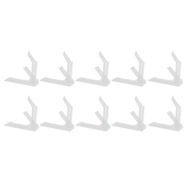 Figure Display Stand,10pcs Action Multipurpose Plastic Flexible Figure Holder Base for SD BB HG 1/144 Scale