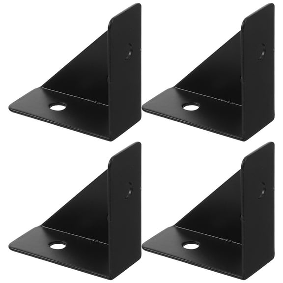 IBASETOY 4pcs Corner Brace for Installation Cold Rolled Steel Support for Users Needing Sturdy Furniture