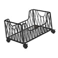 thumbnail image 4 of yuksok Rolling Utility Cart Practical File Organizer for Dorm Classroom Living Room L, 4 of 9