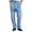 Sky Blue, variant on Admvng Pants for Men Solid Button Zipper Straight Leg Casual Trousers
