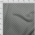 thumbnail image 3 of oneOone Velvet Gray Fabric Rabbit Craft Projects Decor Fabric Printed By The Yard 58 Inch Wide, 3 of 5