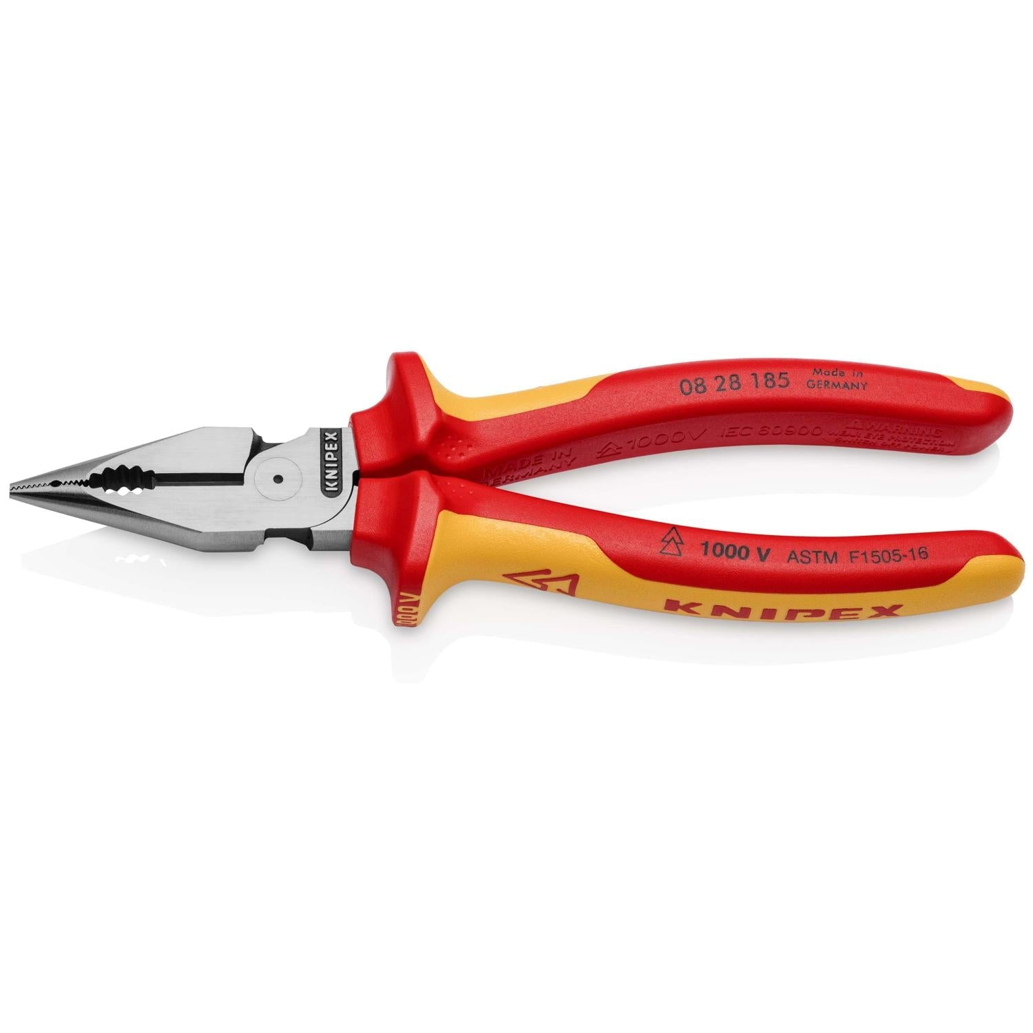 KNIPEX Needle-Nose Combination Pliers-1000V Insulated