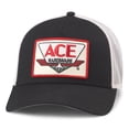 thumbnail image 1 of Gorra de béisbol Ace Vintage Threads Logo Marfil/Negro de algodón, 1 of 1