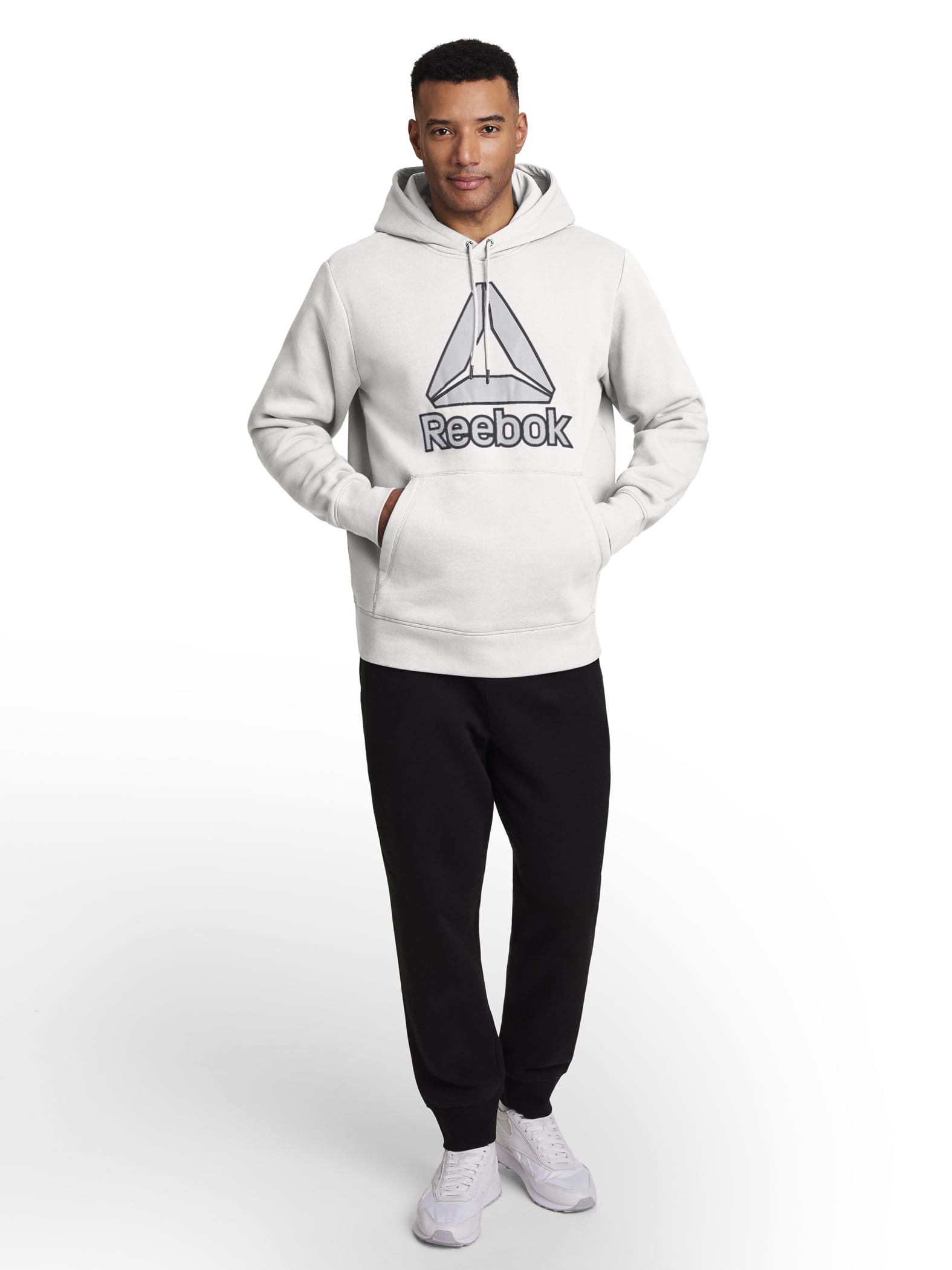 Reebok Men's and Big Men's Game Day Fleece Hoodie, Sizes XS-5XL