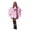 C-Pink96, variant on DHFJKG Halloween Ghost Poncho For Women Hooded Cloak Spooky Halloween Party Accessory