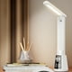 thumbnail image 1 of Lámpara de escritorio Linterna Luz nocturna | Fuente de luz doble portátil Blanco cálido Brillo ajustable | Batería recargable de 1200 mAh | Control de botones | Plástico | 28x7.4x7.4cm | Diseño, 1 of 6