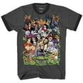 thumbnail image 1 of Disney Mens' Villains Group Graphic Ringer T-Shirt (XXX-Large), 1 of 1