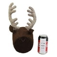 thumbnail image 4 of Fiona Walker England Handmade Organic Mini Emperor Moose Head Hanging Wall Decor, 4 of 4