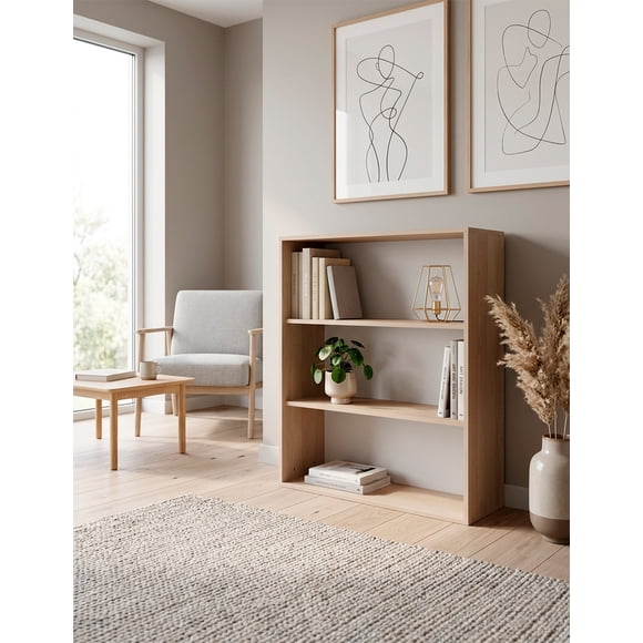 Librero Modular Multifuncional, Estante Organizador, Repisa Moderna para Sala, Oficina o Recámara, Diseño Minimalista.