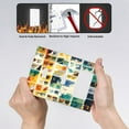 thumbnail image 4 of Watercolor Sunglasses Switch Cover Decorative Wall Plate 3-Gang 2-Toggle 1-Decor Standard Size, 4 of 5