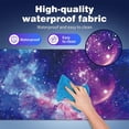 thumbnail image 6 of Extended Large Gaming Mouse Pad 31.5x11.8 Inch, Galaxy Nebula Non-Slip Desk Mat, Waterproof Stitched Edges Keyboard Pad for Office Gaming., 6 of 7