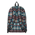 thumbnail image 3 of Boho Bohemia Geometric Line Art Backpack for School,Cute School Bag,Schoolbag with Adjustable Shoulder Straps & Padded Back,15.7"x11.8"x5.5", 3 of 5