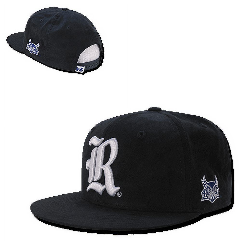 NCAA Rice Owls University Flat Bill Faux Suede Snapback Baseball Caps Hats - image 2 of 2