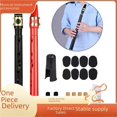 thumbnail image 2 of Key of C Two Octave Range Pocket Travel Saxphone, Portable Compact Woodwind Saxophone Instrument, Beginner/Amateurs Music Lovers/Instrument Players，8-Hole Simple Saxophone, 2 of 8