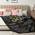 thumbnail image 3 of Yibo 10 Year Anniversary Blanket Gifts 10 Year Anniversary Wedding Gifts for Her Him 10th Anniversary Wedding Gifts for Couples Wife Back in 2013 Blanket, 3 of 7