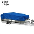 thumbnail image 6 of 17-24Ft 210D Anti-UV Waterproof Pontoon Fabric Boat Cover Trailerable Fish Ski Blue And Black, 6 of 7