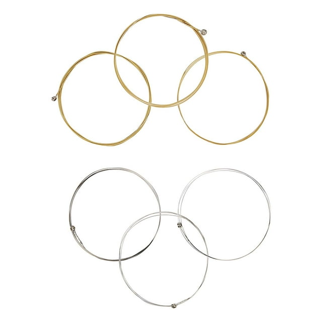 6Pcs Acoustic Guitar String Set, Durable Smooth Phosphor Copper Alloy, for Classic Folk Guitar