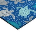 thumbnail image 5 of Addison Rugs Indoor/Outdoor Surfside ASR43 Blue Washable 10' x 14' Rug, 5 of 7