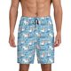thumbnail image 1 of Fotbe Pelican Reed And Fish Pantalones Cortos de Pijama para Hombre, Ropa de Dormir, Pantalones de Pijama Cortos para Hombre-Small, 1 of 6
