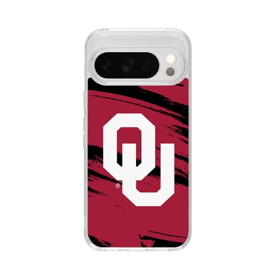 Oklahoma Sooners HD Phone Case for Google Pixel 10 (Paint) by Affinity Bands