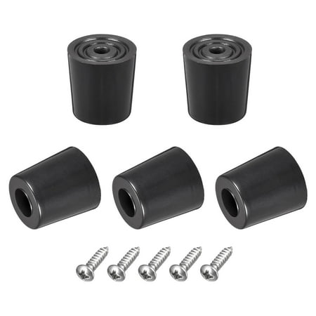 

Uxcell Rubber Bumper Feet Stainless Steel Screws and Washer 20mm W x 20mm H 24pcs