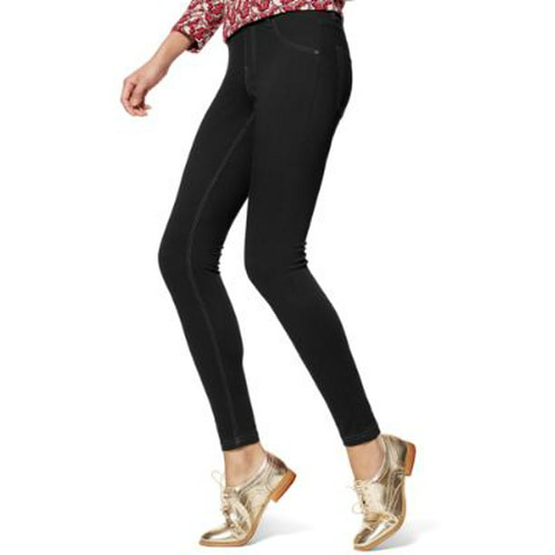 HUE Womens Essential Denim Leggings Style-U16924 - Walmart.com