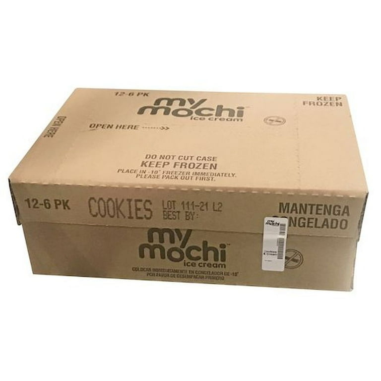 My Mochi Cookies and Cream Frozen Ice Cream, 9.1 Ounce, 12 per