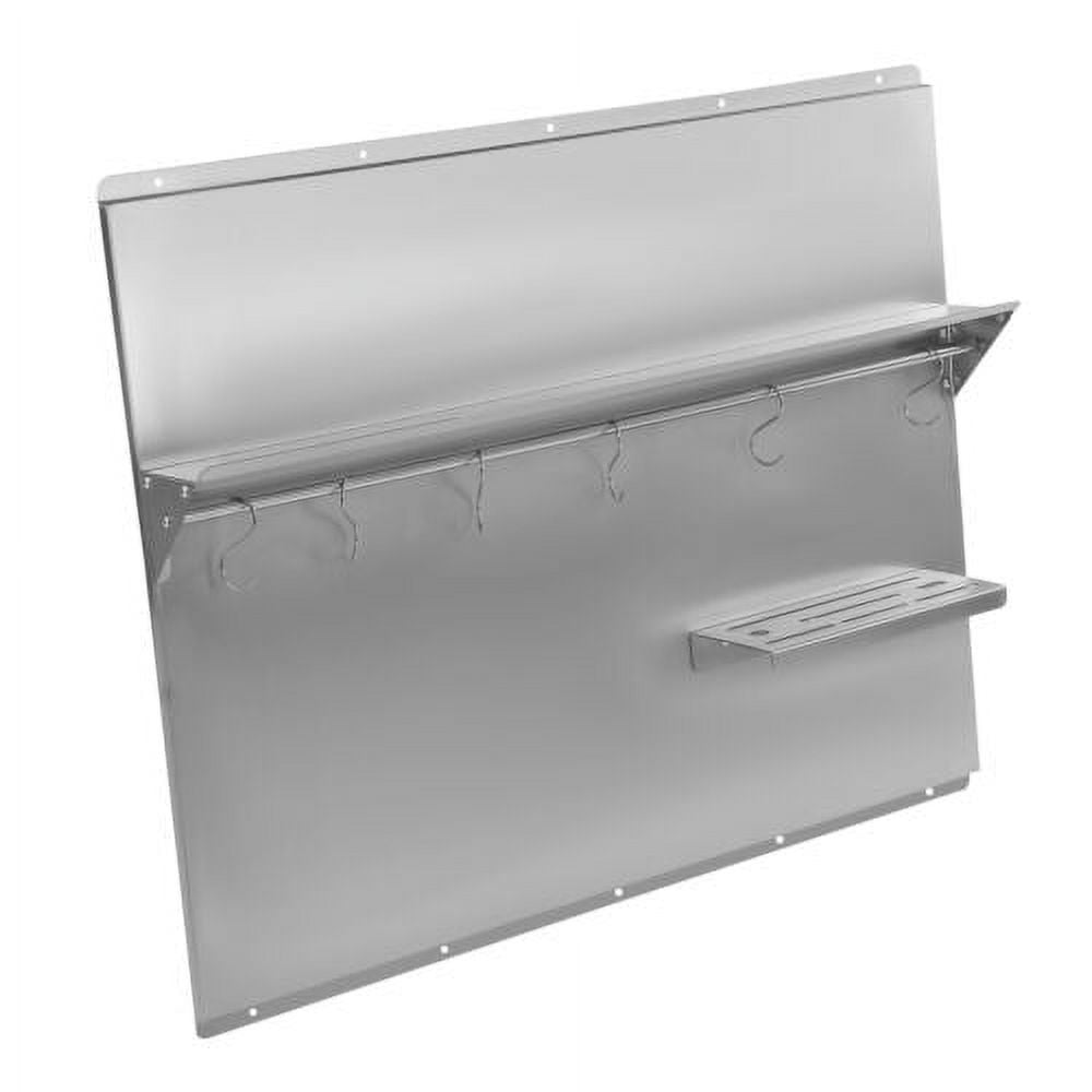 Backsplash Stainless Steel Kitchen Range Hood Wall Tile Shield 36" x 29.5"Silver