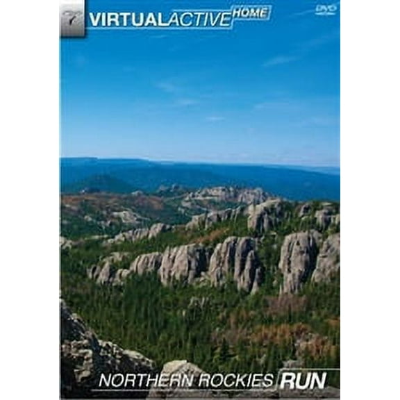 Virtual Active Northern Rockies Run DVD - Treadmill or Elliptical workout