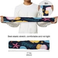 thumbnail image 6 of Shells Leaves Flowers Gardening Sleeves UV Sun Protection Cooling Arm Sleeves Anti-Scratch Farmers Sleeves for Women Men, 6 of 7