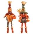 thumbnail image 1 of Cute Harvest Festival Maple Leaf Scarecrow Long-Legged Dwarf Doll Ornaments Gnome Spring Flowers Elf Home Farmhouse Decoration, 1 of 8