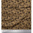 thumbnail image 1 of Soimoi Rayon Fabric Palm Tree & Pine Fruits Printed Fabric 1 Yard 56 Inch Wide, 1 of 3