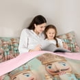 thumbnail image 5 of Homewish Xmas Nutcracker Soldier Queen Comforter Set,Romantic Pink Rose Bedding Sets,Happy New Year Bedding Comforter Set For Girl Teens,Breathable Home Decor Reversible,3pcs, 5 of 8