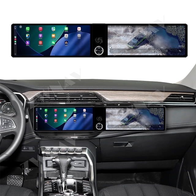 ZWNAV Dual 12.3 inch Screen Car Radio For Ford Territory 2019-2021 Android GPS Navigation Multimedia Video Player Stereo Receiver Head Unit
