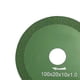 thumbnail image 4 of Hoja te, disco , hojas para , rueda para , mampostería, pieza de 100 mm x 20 mm x 10 mm x 1 mm Sunnimix discos de corte de sierra de diamante, 4 of 6