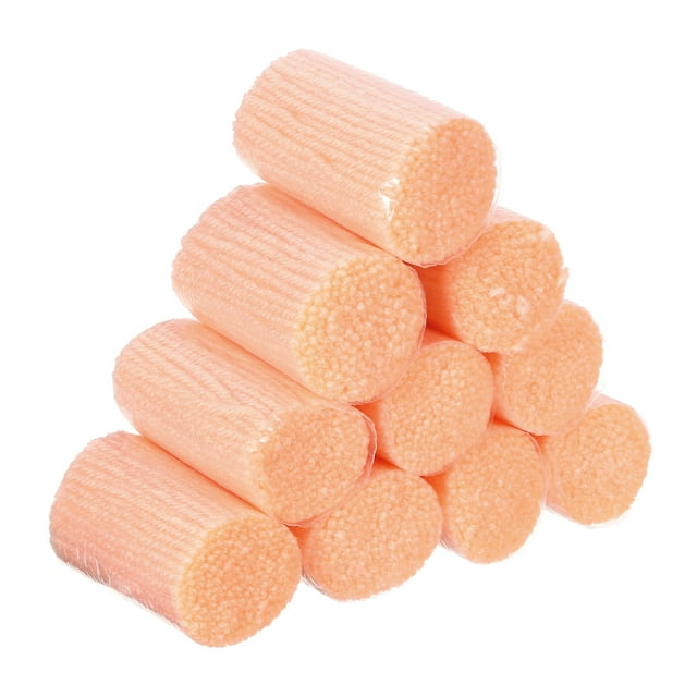 Uxcell 10 Rolls Latch Hook Yarn, Latch Hook Kit Yarn Precut Hook Rugs Yarn Crochet for Latch Hook Rug Adults, Light Pink