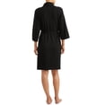 thumbnail image 3 of Lissome Women's and Women's Plus Waffle Wrap Robe, 3 of 3